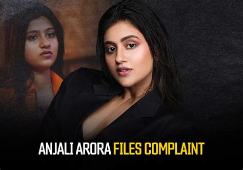 leaked mms anjali arora|Anjali Arora files Defamation Case over Leaked ‘Sextape’